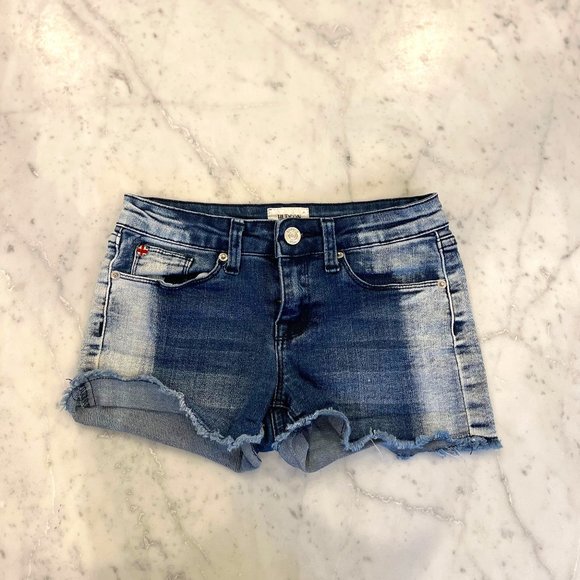 Hudson Girls Ombre Wash Jean Shorts - Picture 1 of 3